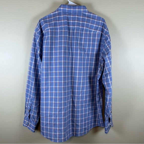 Untickit 2XL Men’s 100% Cotton Plaid Button Down Long Sleeve - Picture 3 of 9